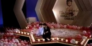 Marie Osmond sings to brother, Donny Osmond, on his 21st birthday.
