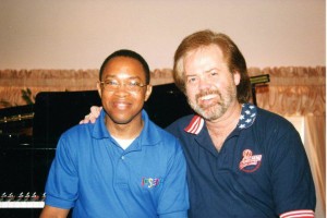 Merrill Osmond and me