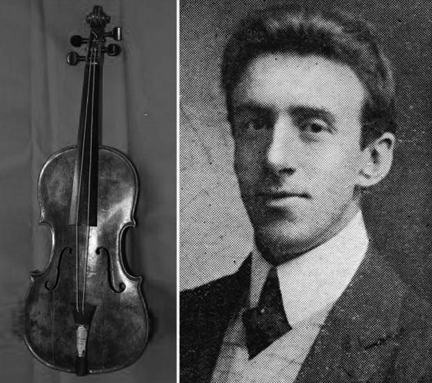 Wallace Henry Hartley Titanic Violin