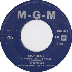 The Osmonds - Crazy Horses