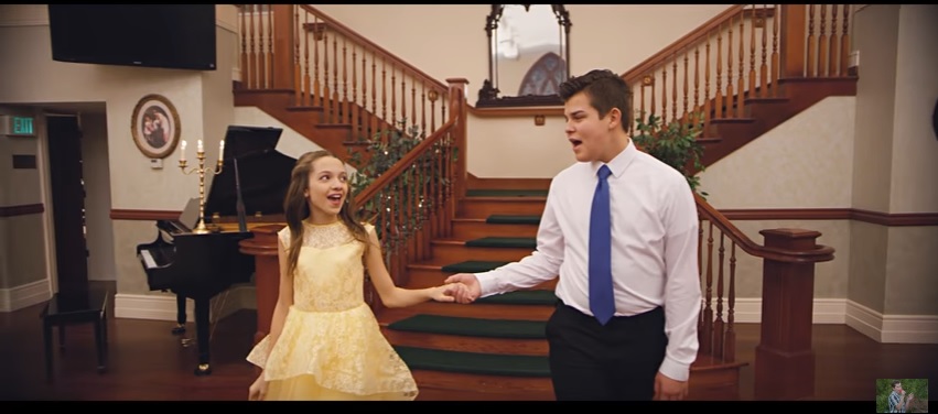 Kenya Clark and Matthew Caldwell Recapture Magic of “Beauty and the Beast” in New Video