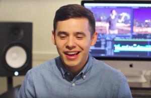 David Archuleta up all night behind the scenes