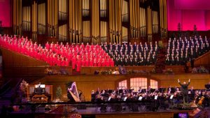 Mormon Tabernacle Choir and Orchestra at Temple Square