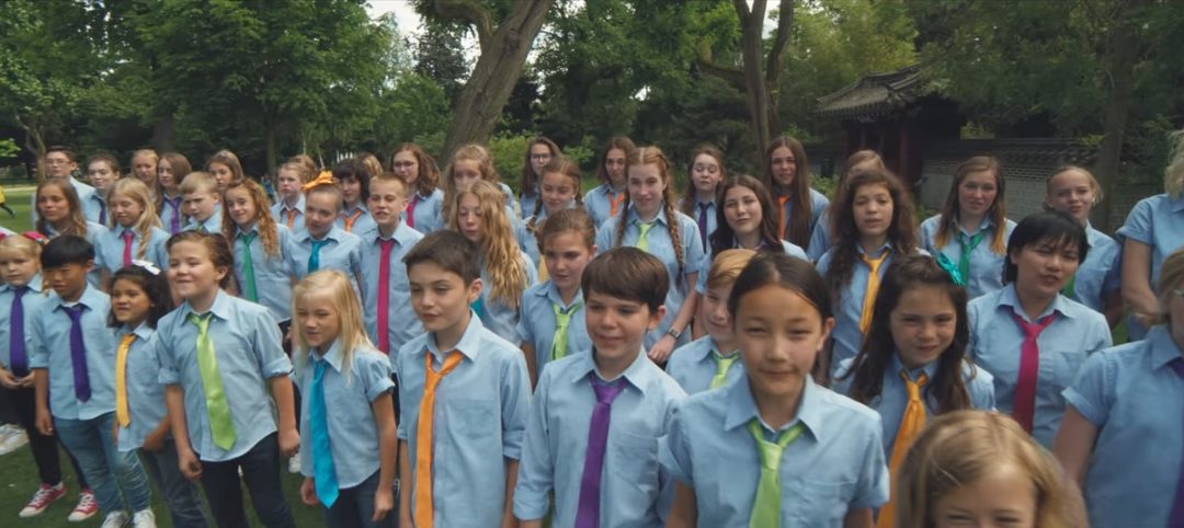 The One Voice Children’s Choir Delight the French People with Their Musical Talents