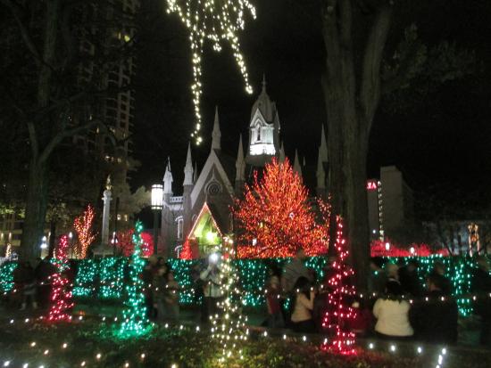 Temple Square at Christmas