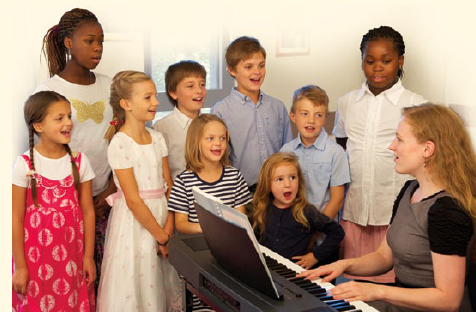 LDS children singing