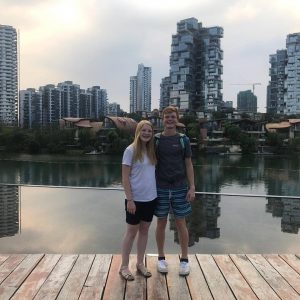 Branson and maisy Anne - China