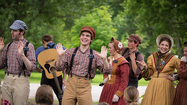 Young Performing Missionaries - Nauvoo