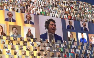 BYU Vocal Point and a Virtual Choir of 800 Musicians Worldwide Create a Stirring Rendition of “Nearer My God to Thee”