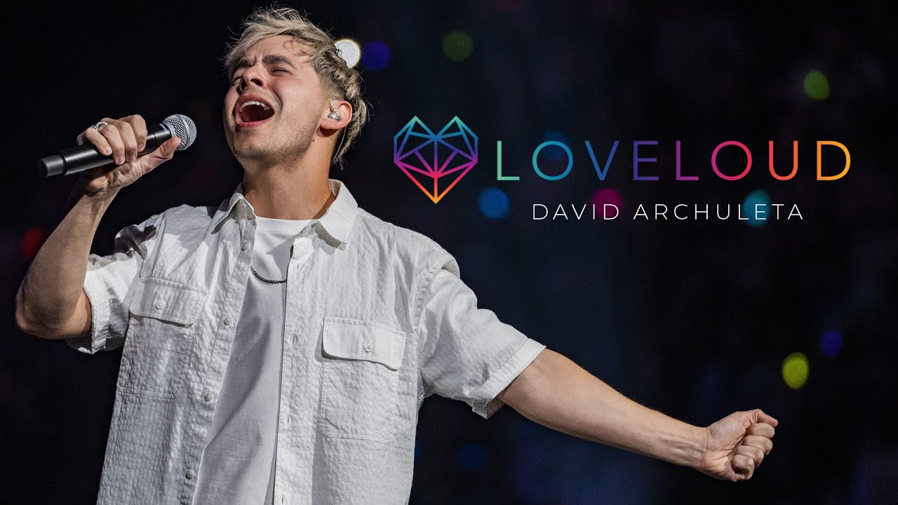 David James Archuleta Delivers a Powerful Message and Performs at LoveLoud Festival 2022
